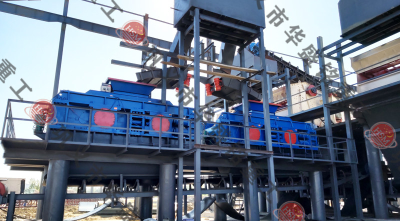 石子制砂機安裝現(xiàn)場